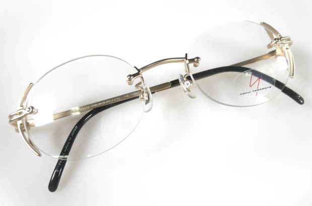 yohji yamamoto ふち無し メガネフレーム (51-5102)