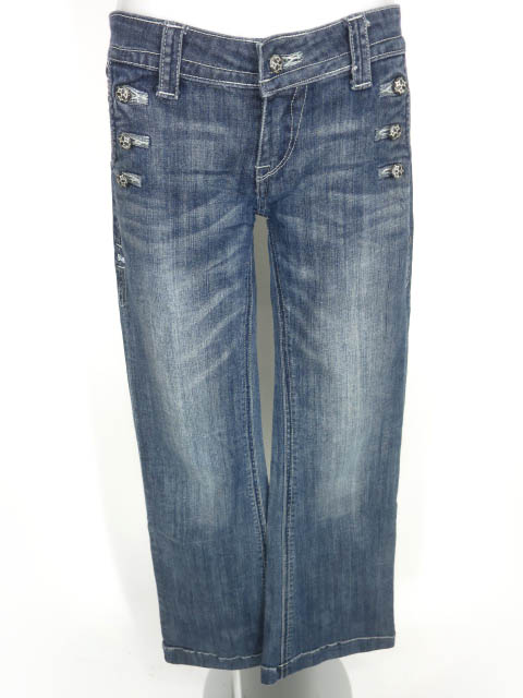 gouk ブーツカットデニムパンツ