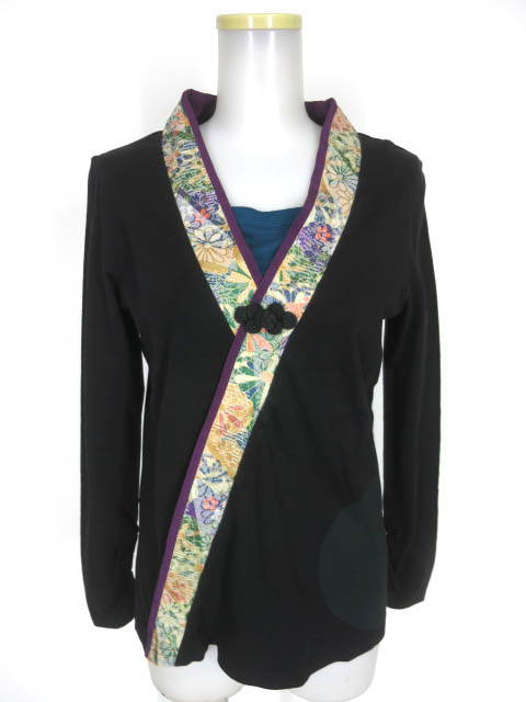 gouk 着物襟長袖カットソー