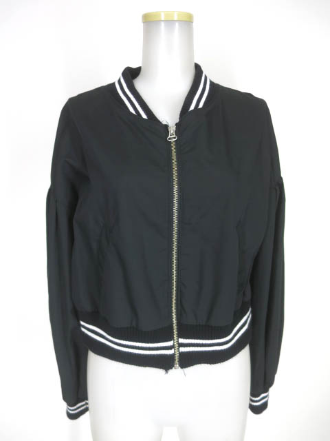 MILK ショート丈ジップアップブルゾン