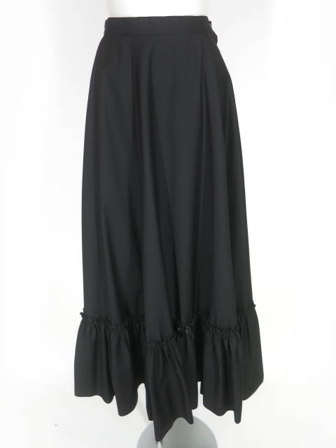 BPN バックフリルロングスカート