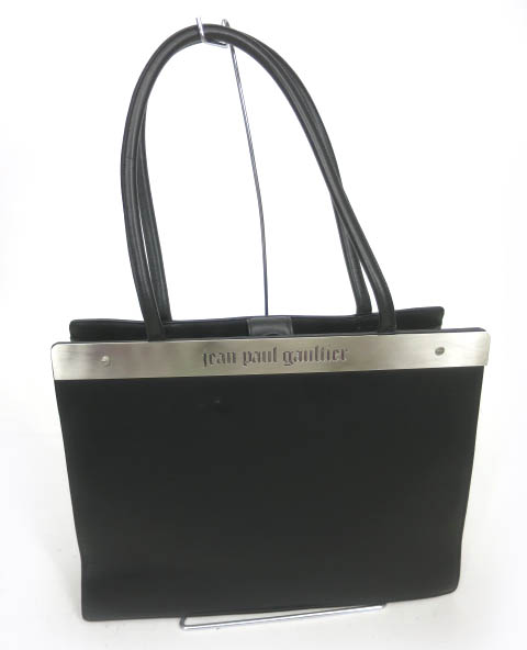 Jean Paul GAULTIER メタルプレート B4型バッグ
