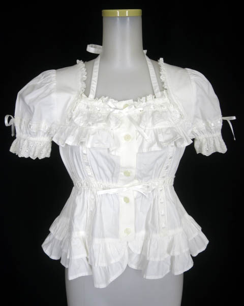 BABY, THE STARS SHINE BRIGHT 2段フリルレースブラウス