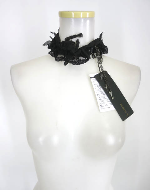 h.NAOTO ガーゼ＆レースチョーカー