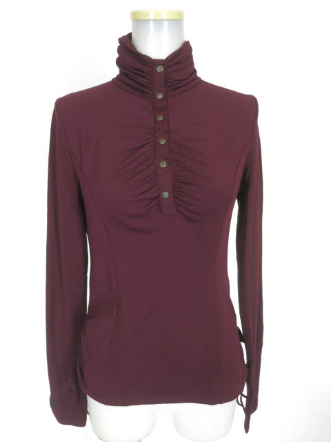 Ozz Croce ハイネック長袖カットソー