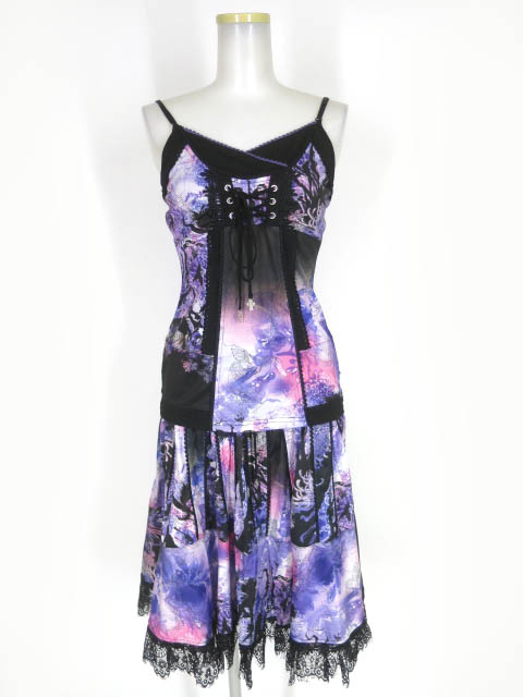 OZZ ONESTE 和チャイナ柄キャミソール & スカート セット