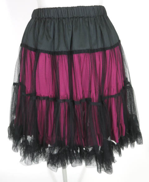 BPN チュール重ねパニエスカート