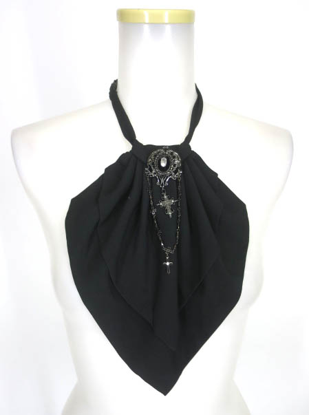 BPN ブローチ付きジャボタイ