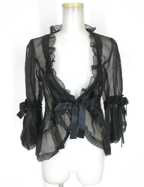 Metamorphose オーガンジーブラウス