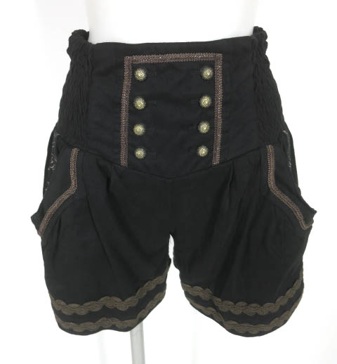 OZZ ANGELO ハイウエストショートパンツ