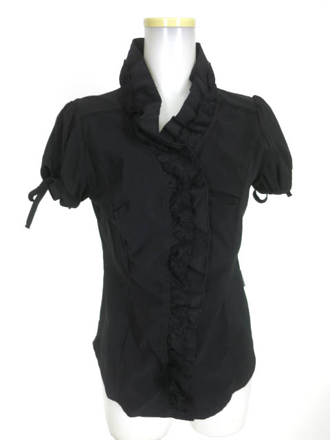 OZZ ONESTE フリル半袖ブラウス