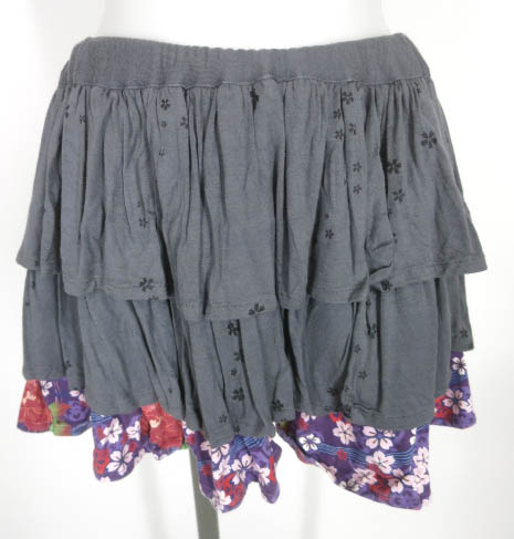 gouk 和柄フリルミニスカート