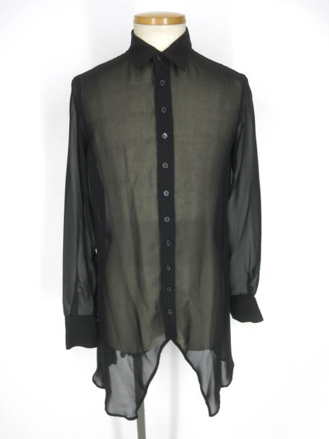 BPN FOR MEN シフォンロングブラウス