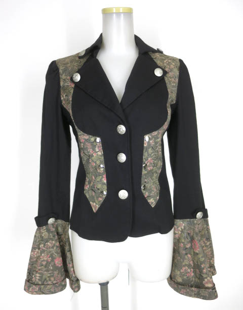 DRUG HONEY ジャガード切替ジャケット