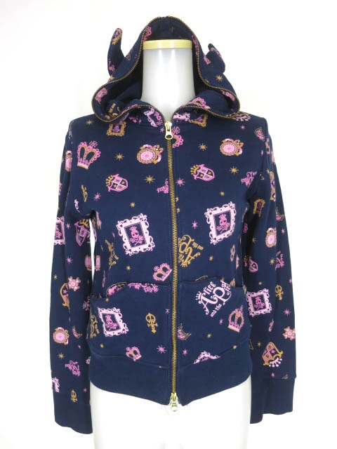 ALICE and the PIRATES 王冠プリントパーカー