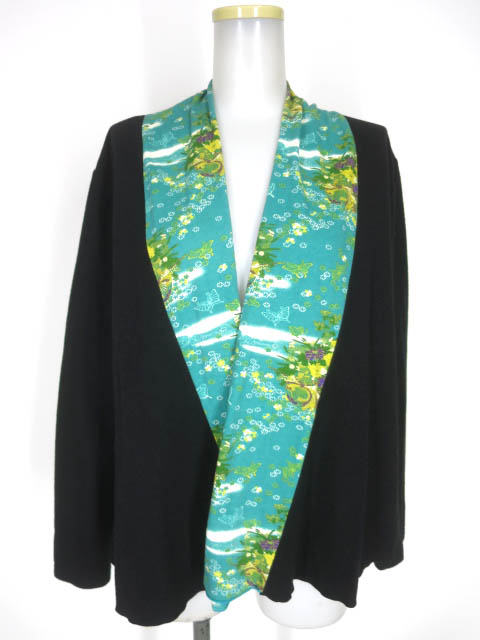 gouk 和柄切替カーディガン