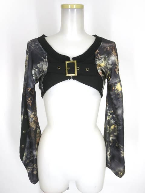 Ozz On hikozoh 和チャイナ柄ボレロ