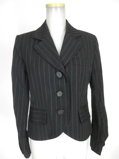 Jane Marple Dans Le Salon ストライプテーラードジャケット