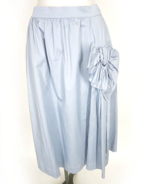 Jane Marple コットンテンセルツイル ドレープリボンスカート
