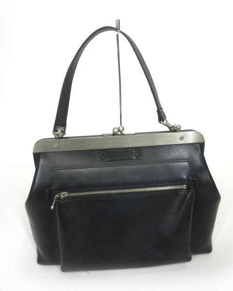 Jean Paul GAULTIER メタルプレートがま口バッグ