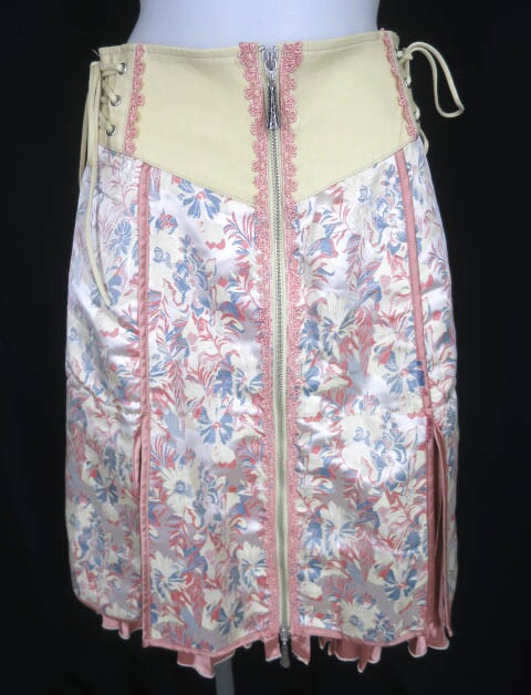 OZZ ONESTE フロントジップチャイナスカート