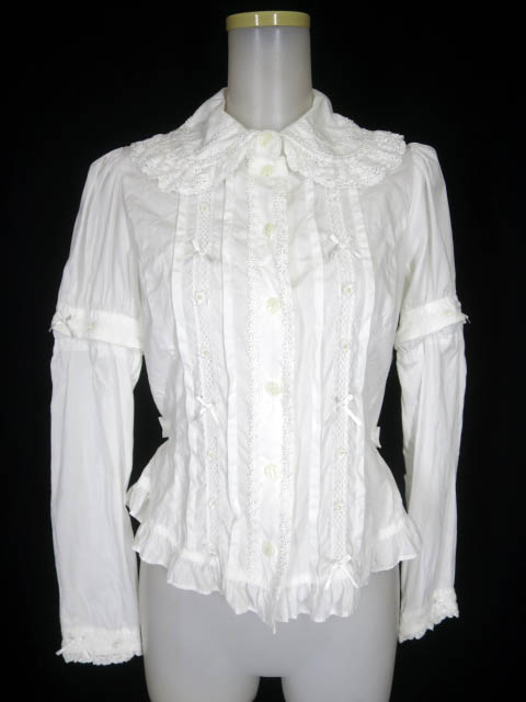 Innocent World パールフラワーブラウス