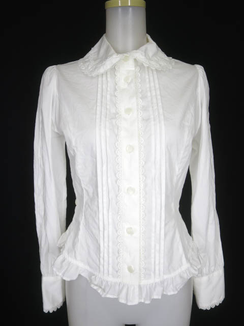 Innocent World ローズボタンブラウス