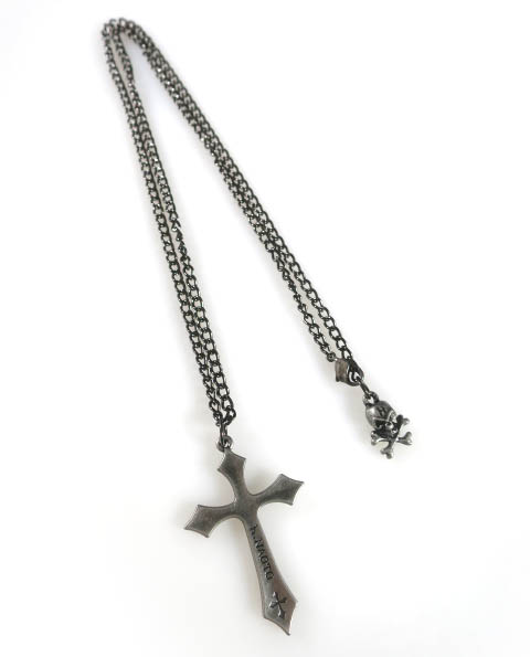 h.NAOTO クロスネックレス