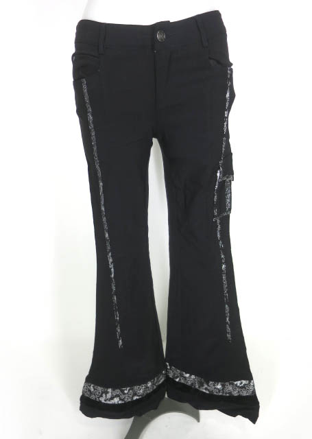 OZZ ONESTE チャイナパイピングブーツカットパンツ