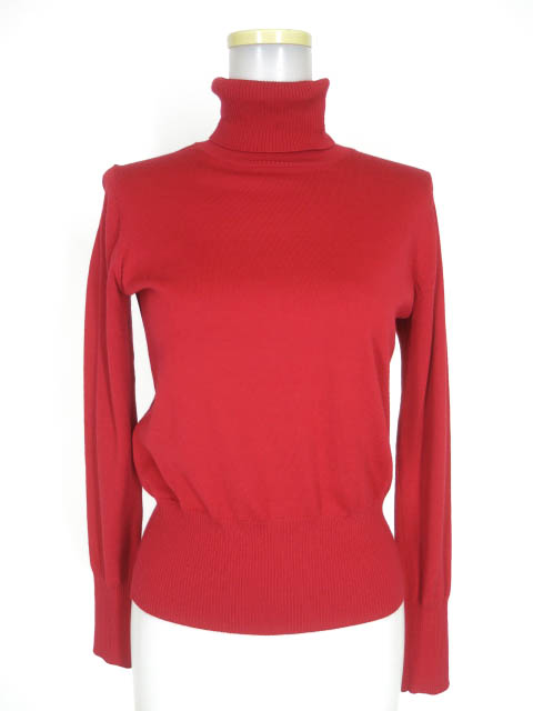 Vivienne Westwood RED LABEL オーブ刺繍タートルネックニットセーター