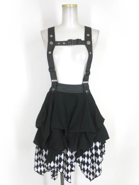 ALGONQUINS サスペンダー付きスカート