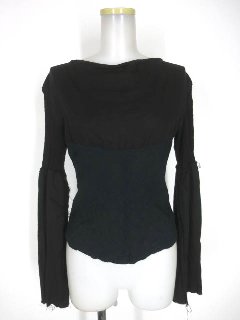 alice auaa 楊柳×ガーゼ切替カットソー