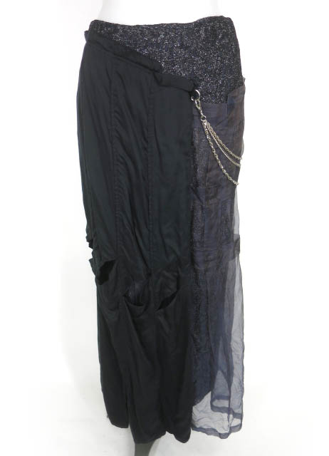 KOHSHIN SATOH レイヤードロングスカート