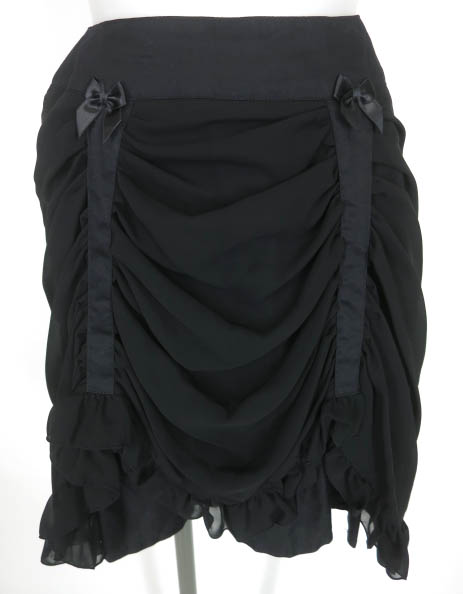 BPN シフォンレイヤードスカート