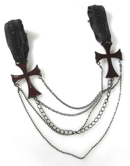 BPN ダブルクロスブローチ