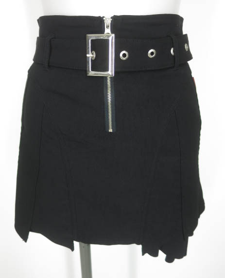 Ozz On ベルト付きミニスカート