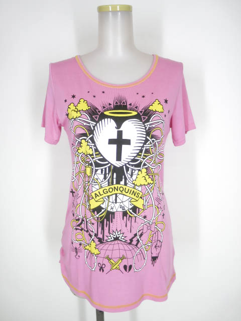 ALGONQUINS ハートプリントTシャツ