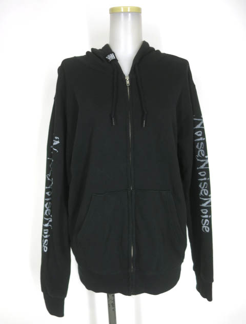 NOISE NOISE NOISE TWO FACE マスクプリント スウェットパーカー