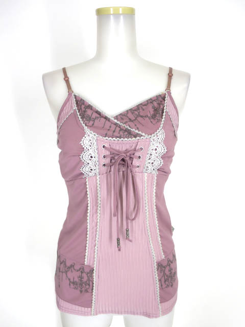 OZZ ANGELO シャンデリアプリントキャミソール