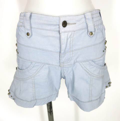 OZZ ANGELO スタッズ付きショートパンツ