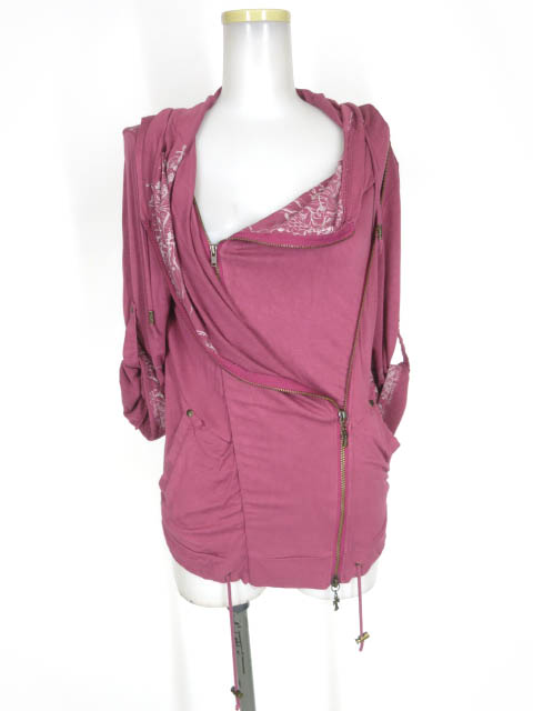 Ozz Croce ダブルジップパーカー