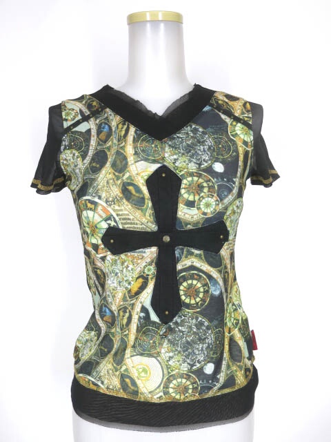 Ozz On hikozoh 星座柄半袖カットソー