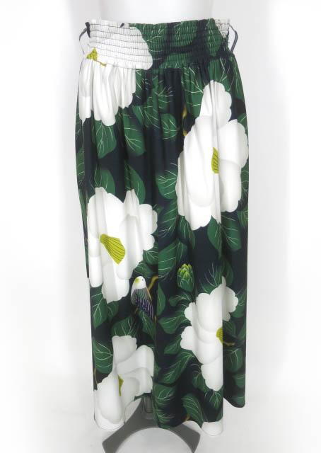 ふりふ 椿鳥ロングスカート