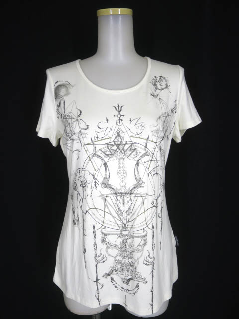 Ozz Croce ゴシックプリントTシャツ