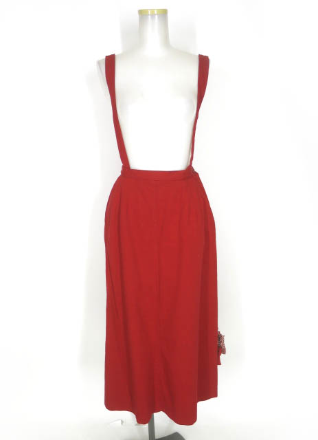 KETTY サスペンダー付きロングスカート