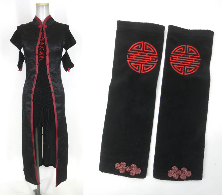 Qutie Frash アームカバー付きチャイナワンピース