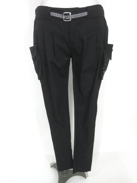 Ozz Croce ベルト付きカーゴパンツ