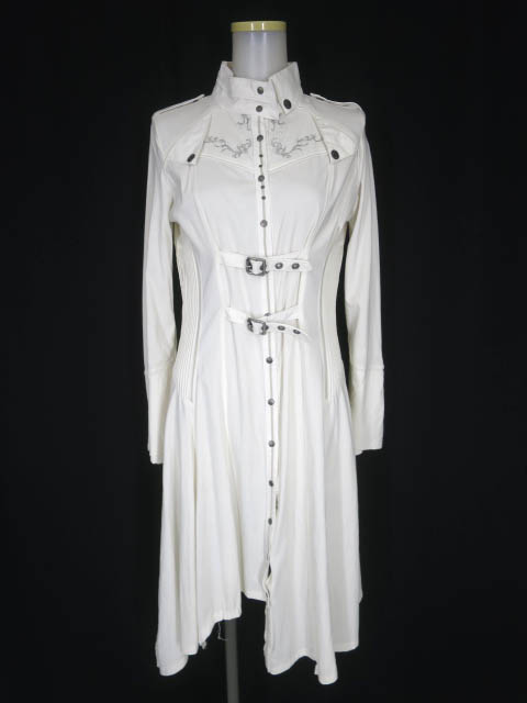 Ozz Croce ダブルベルトロングブラウス