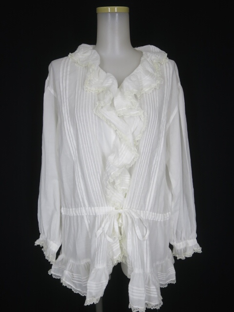 田園詩 フリルブラウス