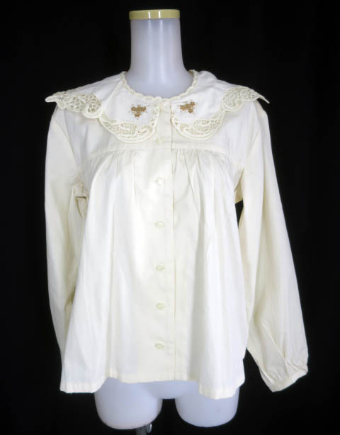 STREET ORGAN レース付きブラウス